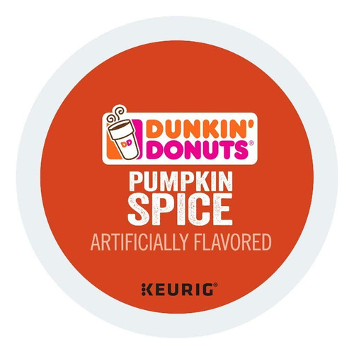 Dunkin Donuts K-cups Pumpkin Spice - Caja De 24 Kcups Para U
