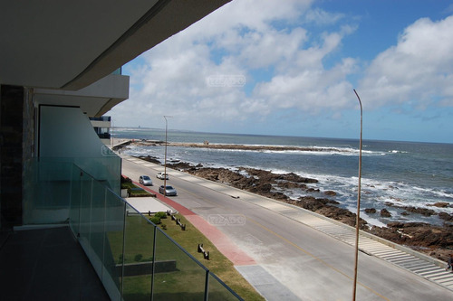 Venta Apartamento 2 Dormitorios Bonaire 4 Iv Piscina Gym Barbacoa Sauna Spa Terraza Vista Al Mar Primera Línea Playa Ingleses Brava Península Punta Del Este Maldonado