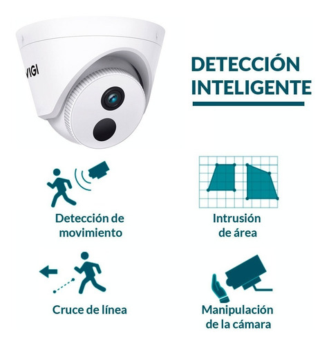 Cámara De Seguridad Tp-link Vigi C400hp 2.8mm 3mp Tipo Torre