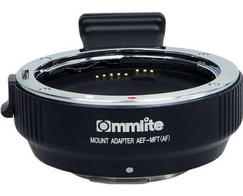Imagem 3 de 7 de Adaptador Commlite Lente Ef/ef-s Para Câmera M4/3 Com Af