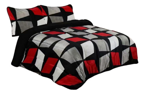 Cobertor De Invierno 2 Plazas Plush Con Chiporro