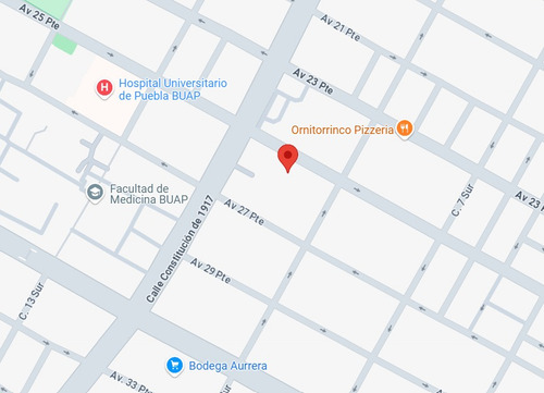 Edificio De Recuperación Bancaria En Av. 25 Poniente No. 909 , Chulavista, Chula Vista, Puebla (vd099)