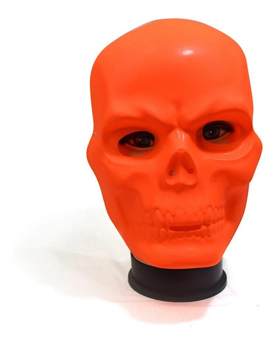 Careta Calavera Fluo Halloween Disfraz