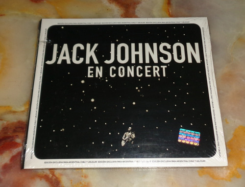 Jack Johnson En Concert Cd Nuevo