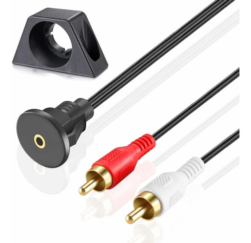 Urwoow Cable Extension 0.138 In Dama Doble Rca 2 Aux Barco