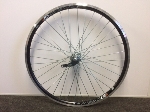 Roda Montada Aro 26x1.1/2x2 Aero Raio Grosso Tr Contra Pedal