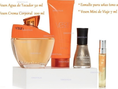 Jafra Vesen+ Loción Corporal+ Esmalte+ Mini Envío Gratis