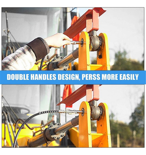 A Pneumatic Pump Quick Lock Grease Coupler
