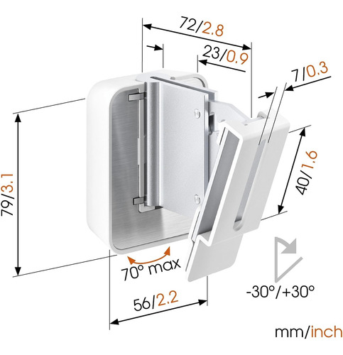 Soporte De Pared Para Bocina Vogel's Sound 3200 | Maximo 5