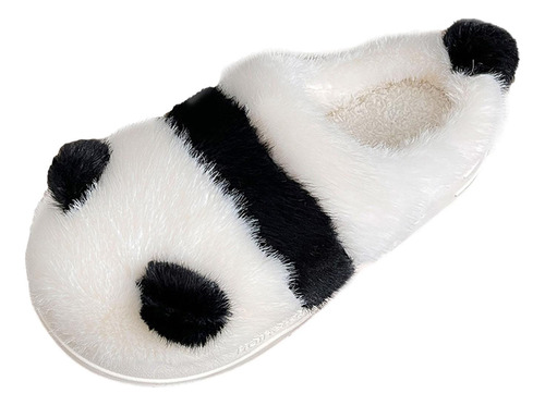 Pantuflas De Panda Para Mujer, Portátiles Y Novedosas, De Fe