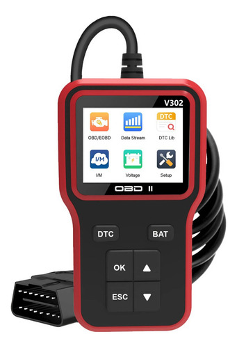 Leitor Obd2 De Códigos Com Reset E Diagnóstico Veicular