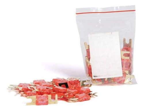 Kit 80 Fusíveis Mini Faca Anl 40a 60a 80a 100a Reforçado Gama De Voltagem 32v