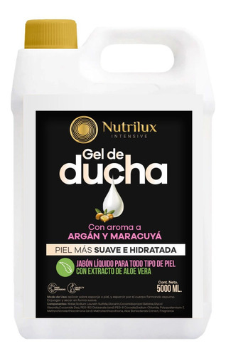 Gel De Ducha X 5 Litros Piel Hidratada Con Extracto De Aloe