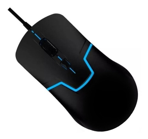 Imagen 2 de 3 de Mouse Usb Optico Hp M100 Laptop Pc Computadora Cabl Luz Led
