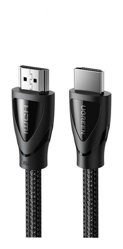 Cable Hdmi 2.1 8k/60hz 4k/120hz Ugreen Ultra High Speed 2mts