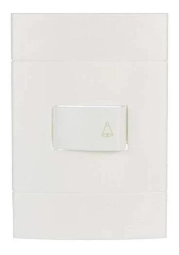Conjunto Pulsador Campainha 10a 250v Lunare