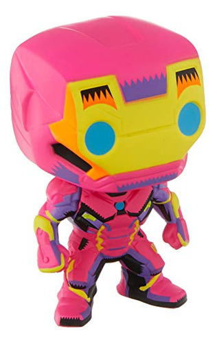 Funko 48846 Marvel Black Light Iron Man Toy Xl6wk