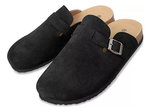 Zuecos De Gamuza Para Hombres Y Mujeres, Zapatos Tipo Papa