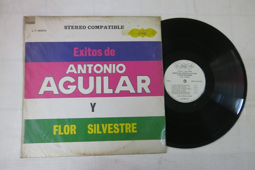 Vinyl Vinilo Lp Acetato Antonio Aguilar Y Flor Silvestre Exi