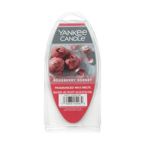 Yankee Candle Roseberry Sorbet - Juego De 6 Velas Aromaticas
