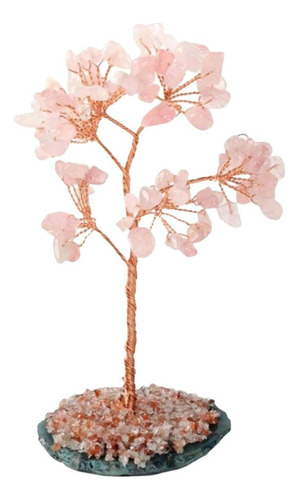 Z Árbol De Vidrio Natural, Árbol De Feng Shui, Bonsái X