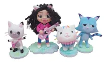 Comprar Gabby Y La Casa De Muñecas Adorno De Torta (gabby Y 3 Amigos