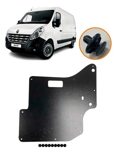 Forro Baú Porta Traseira Direita Renault Master 2014 - 2024