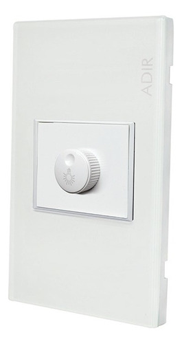 Placa Armada Dimmer Tiffany Cristal Blanco 4139