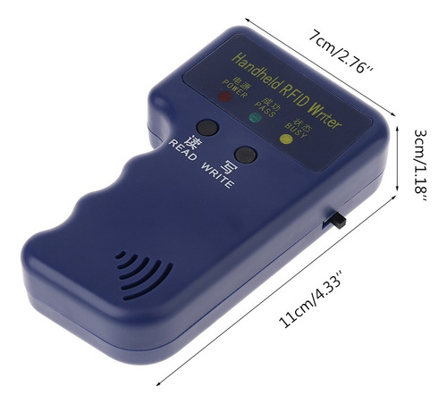 Handheld Copier 125khz Rfid Duplicator Programmer Rea