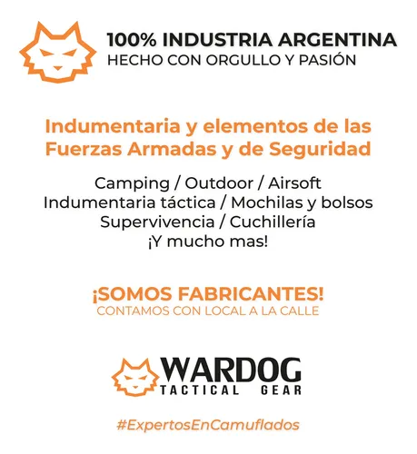 Camisa Chaquetilla Tru Combate Ejército Ripstop Wardog