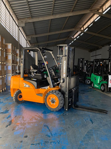 Empilhadeira Hangcha Glp 3,8 Ton Triplex 4,50m