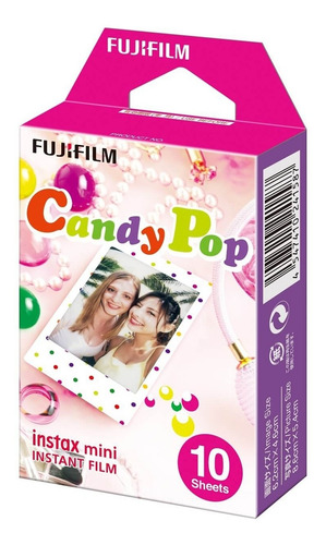 Imagen 1 de 1 de Cartucho Fujifilm Instax Mini Candypop 10 Fotos Fujifilm