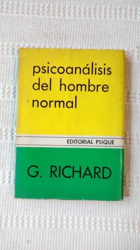 Psicoanalisis G Richard Editorial Psique 1979