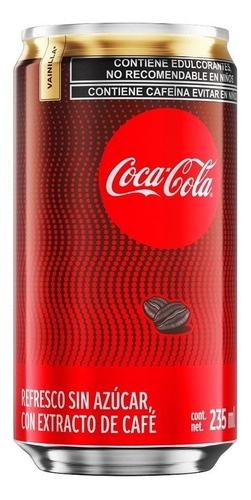 Coca Cola Con Café Vainilla 235ml. The Coca Cola Company