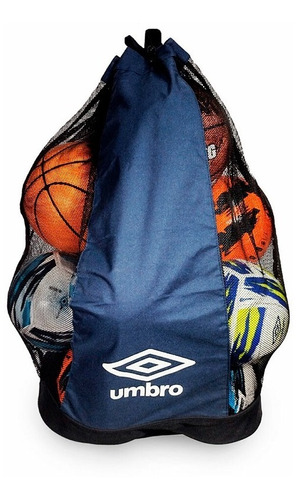 Bolsa Umbro Deportiva Para Pelotas Fútbol Basket Voley