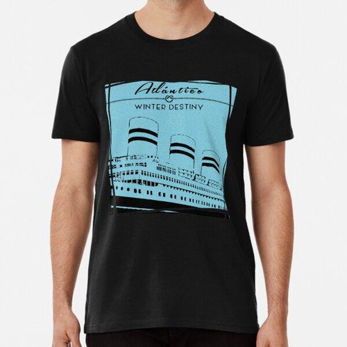 Remera Crucero - Azul Negro Algodon Premium