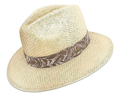 Sombrero Gorra Pesca Sombrero Safari De Paja Mate Toyo Con B