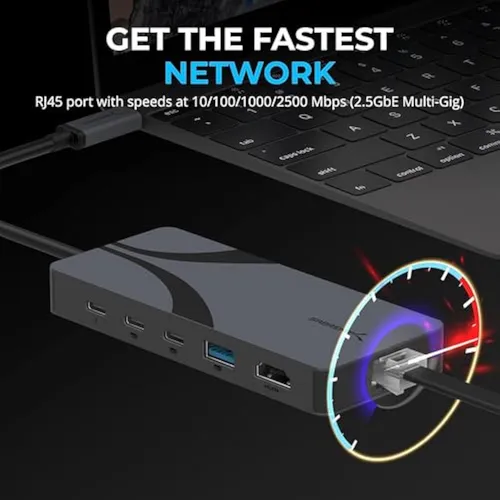 Sabrent Hub Usb4, Hub De Base De Viaje Con 2