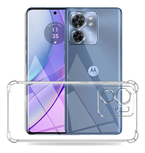 Funda Para Motorola Moto Edge 40 Case Reforzada Transparente