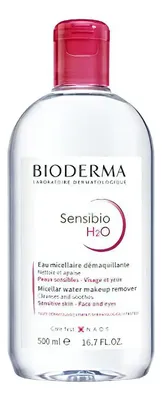 Água Micelar Demaquilante Calmante Bioderma Sensibio H2O 500ml