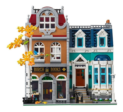 Bloques para armar Lego Creator Expert Bookshop 2504 piezas en caja