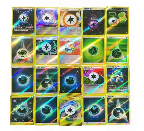 20 Cartas Energía Pokemon Originales