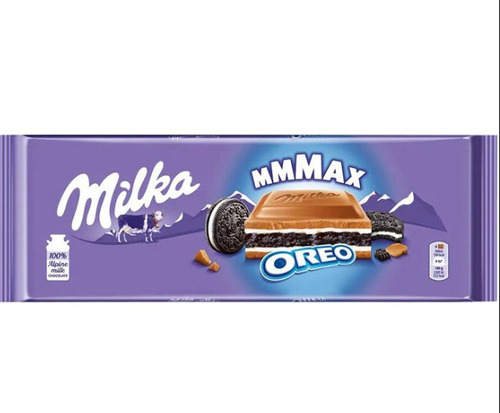 Milka Chocolate Oreo Max  X 300 Gr - Pack X 5 Unidades 