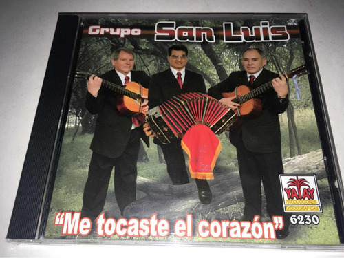 Grupo San Luis Me Tocaste El Corazón Cd Nuevo Original 