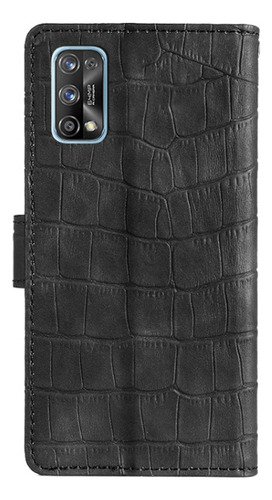 Capa Brown Skin Feel Pu Para Oppo Realme 7 Pro