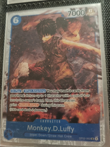 Monkey D.luffy Carta One Piece Tcg Original+10 Cartas