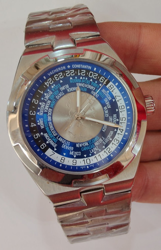 Reloj Vacherone Constantine Mod. Oversease World Time Azul