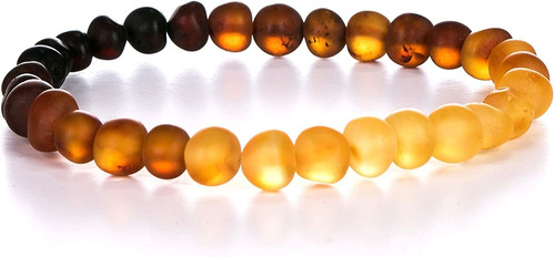 Amberage - Brazalete De Ámbar Báltico Natural Para Adultos (