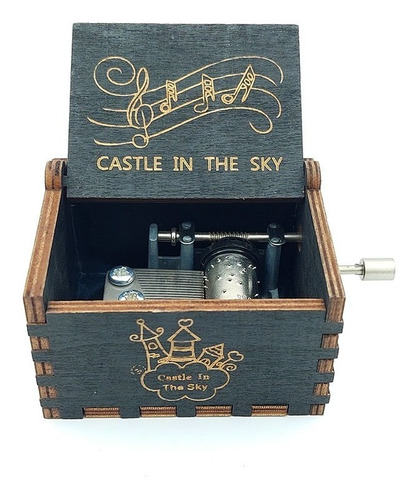 Caja Musical De Manivela Castle In The Sky Anime Ghibli 