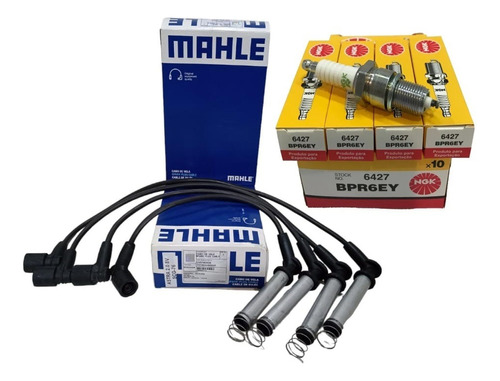 Juego Cables Mahle + 4 Bujias Ngk Vectra 2.0 8v